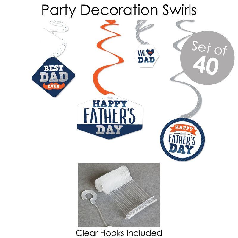 Big Dot of Happiness Happy Father's Day - We Love Dad Party Supplies - Banner Decoration Kit - Fundle Bundle