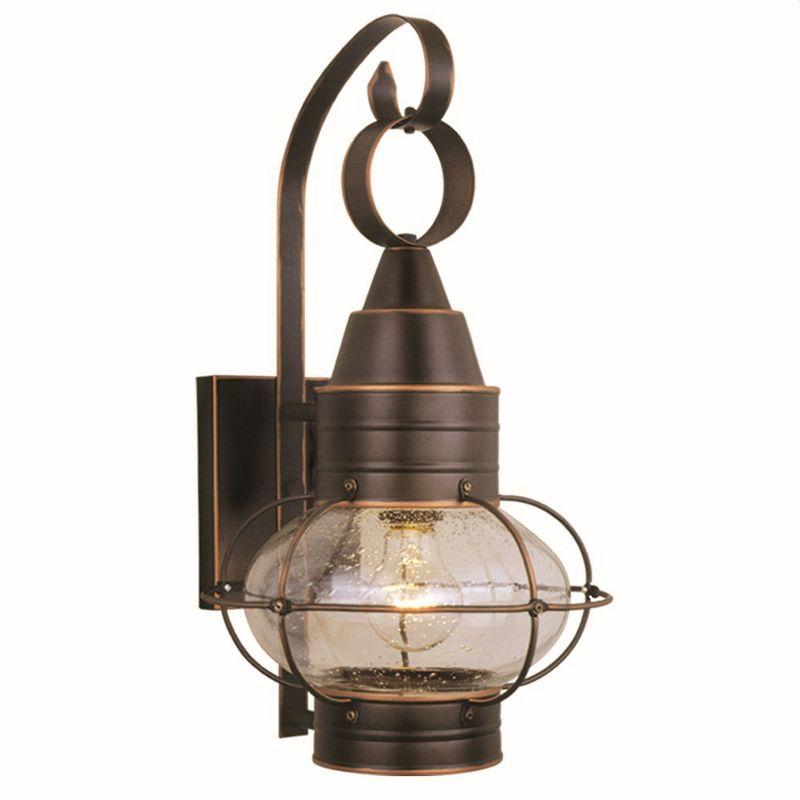 Chatham Coastal Burnished Bronze Outdoor Wall Lantern