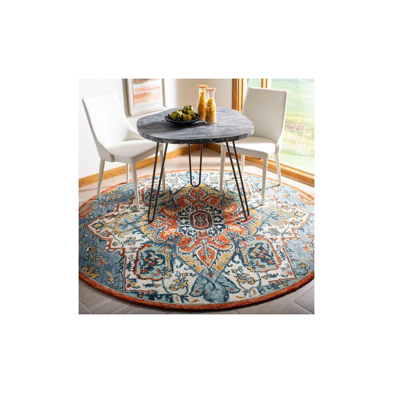 Bungalow Rose Vahakn Hand Tufted 80% Wool, 20% Cotton Southwestern Rug