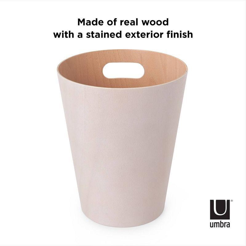 Umbra 2gal Woodrow Indoor Trash Can