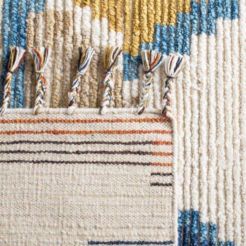 Kenya KNY524 Hand Knotted Area Rug - Multi - 6'x9' - Safavieh.