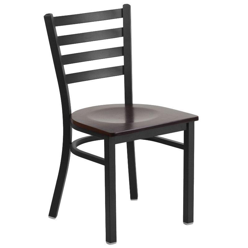 Flash Furniture Kendall Ladder Back Metal Restaurant Chair