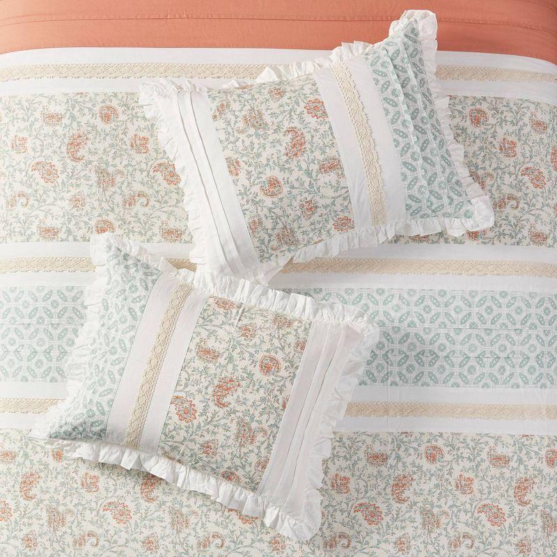 Dawn 9 Piece Cotton Percale Comforter Set