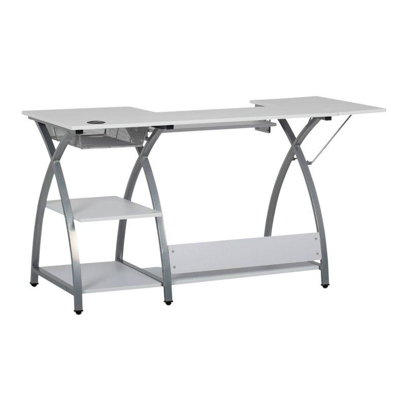 Comet Plus Hobby/Office/Sewing Desk: Multipurpose Crafting, Folding Design - Sew Ready