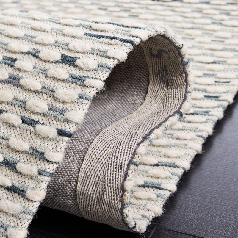 Marbella MRB158 Hand Woven Indoor Accent Rug - Beige/Blue - 3'x5' - Safavieh