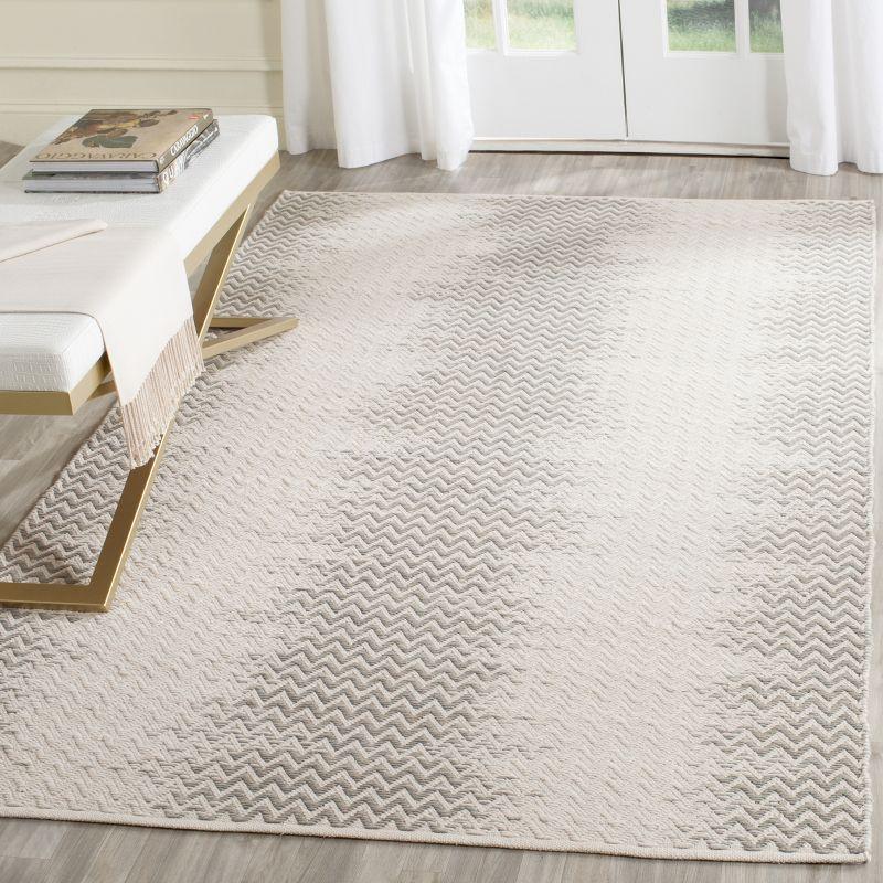 Gering Hand Woven Cotton Chevron Rug