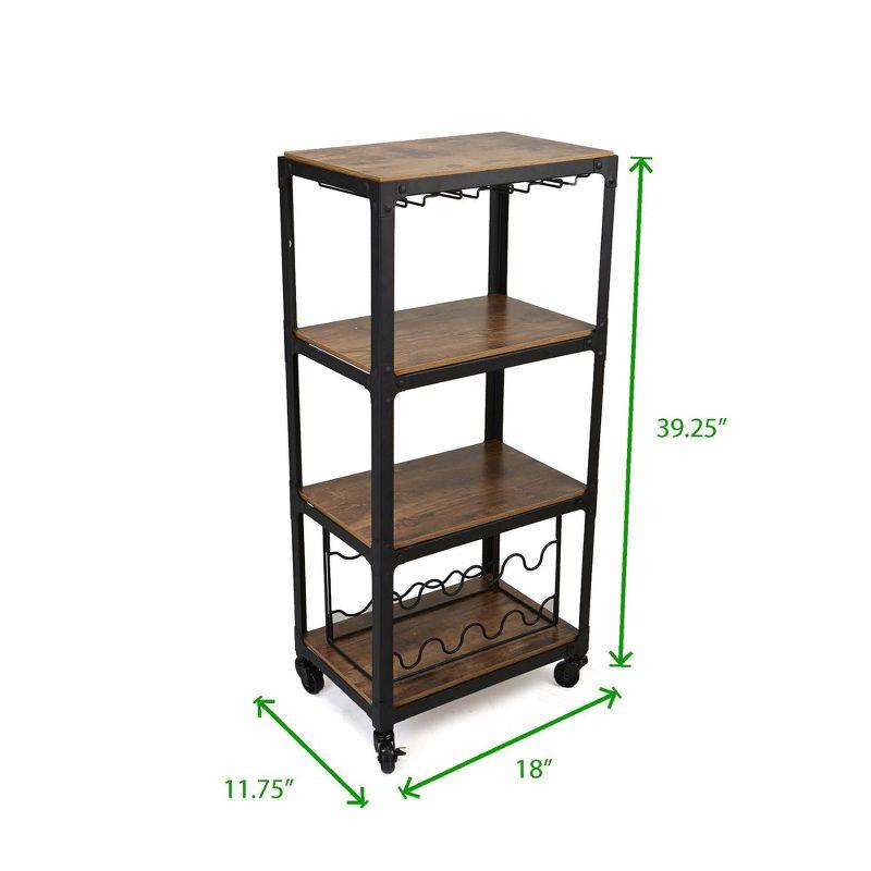 Metal Bar Cart