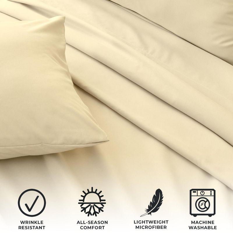 Ultra Soft Microfiber Solid Sheet Set