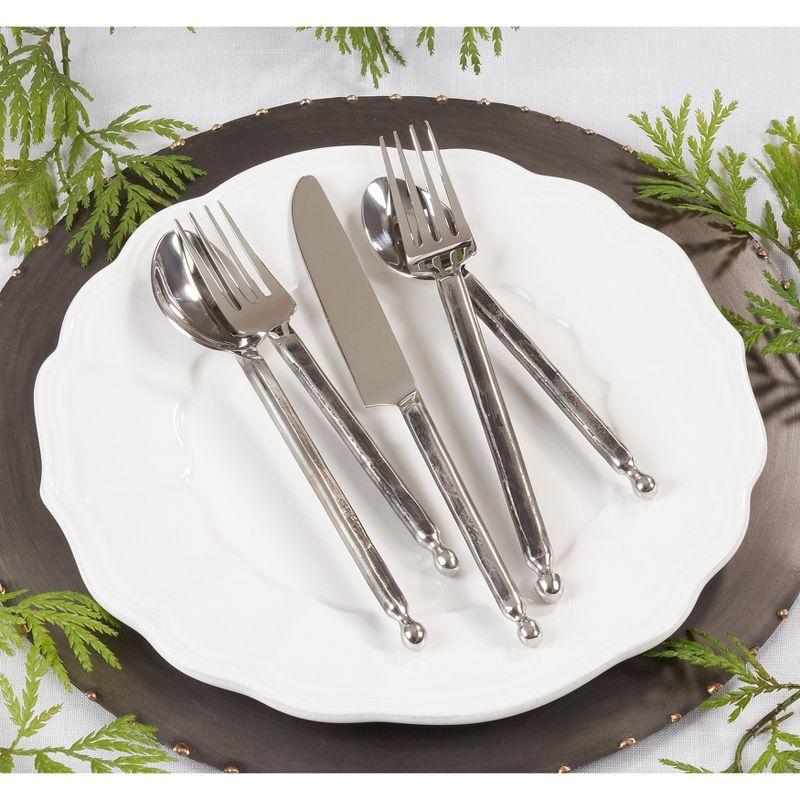 Saro Lifestyle Flatware With Stainless Steel Design