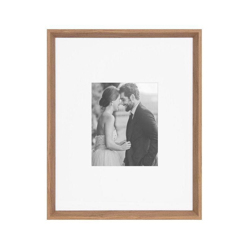 Classic Brown Polystyrene Wall Picture Frame Set of 3