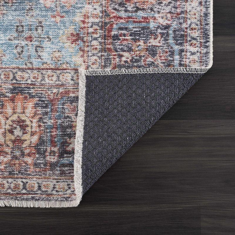 Hauteloom Rectangle Area Rug   Light Blue