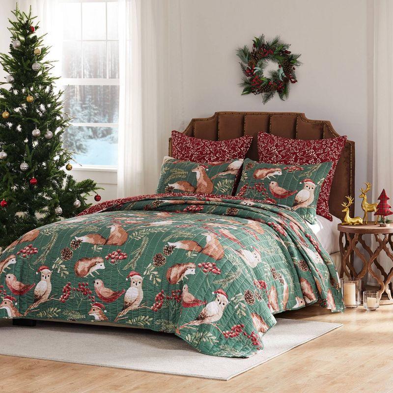 Barefoot Bungalow Willow Reversible Quilt Set