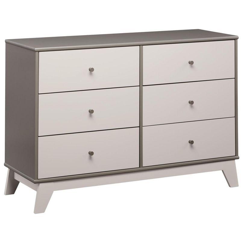 Rowan Valley Flint 6 Drawer Double Dresser