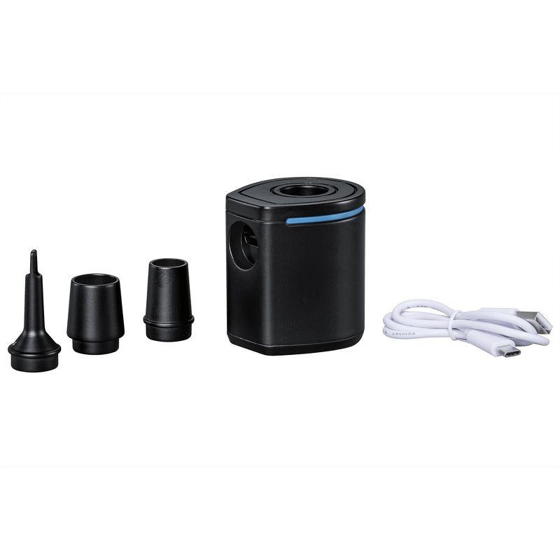 Bestway Bestway: Powertouch Pocket: USB Electric Air Pump - 3 Universal Valve Adaptors, Inflation-Deflation, Carry Pouch, Compact Handheld, 90 L/min Airflow