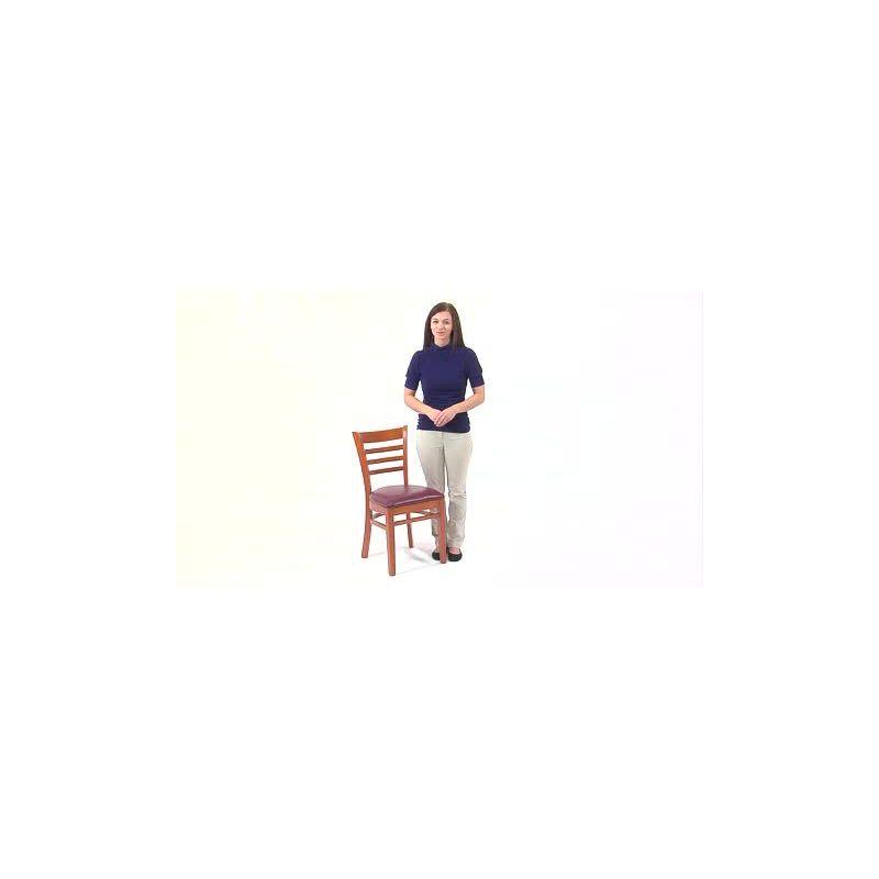 Red Barrel Studio® Ladder Back Wooden Restaurant Chair