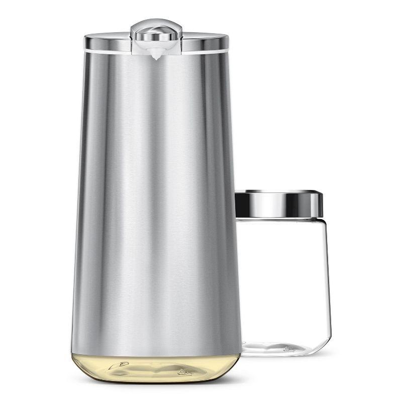 Brushed Stainless Steel Automatic Foaming Soap Dispenser