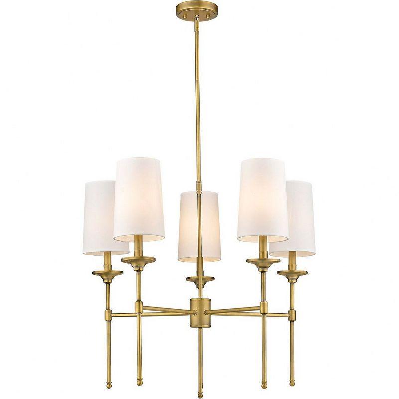 Z-Lite Emily 5 - Light Chandelier in  Rubbed Brass