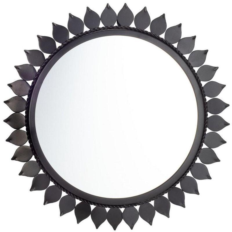 Nally Mirror - Matte Black - Safavieh