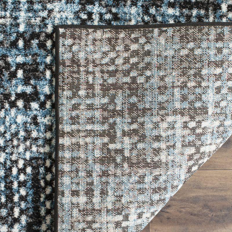 Porcello PRL6941 Power Loomed Indoor Area Rug - 8'x10' - Charcoal/Blue - Safavieh
