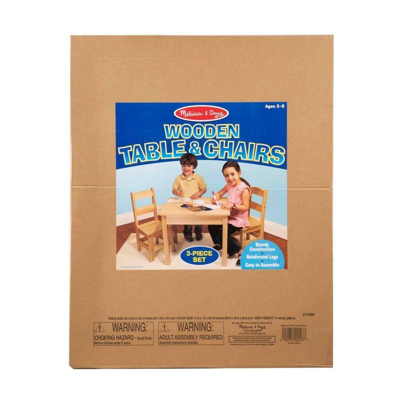 Melissa & Doug Kids Play Or Activity Table and Chair Set