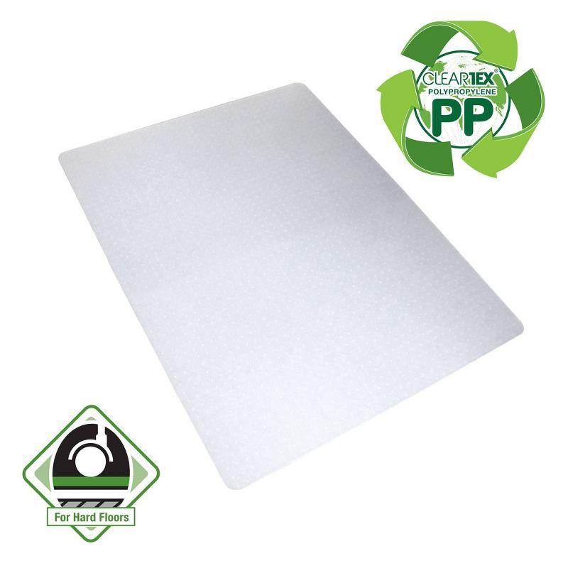 Floortex® Cleartex  Revolutionmat Polypropylene Rectangular Chair Mat for Carpets