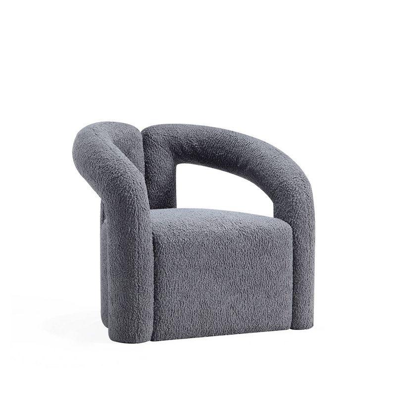 Darian Modern Boucle Upholstered Accent Chair - Manhattan Comfort