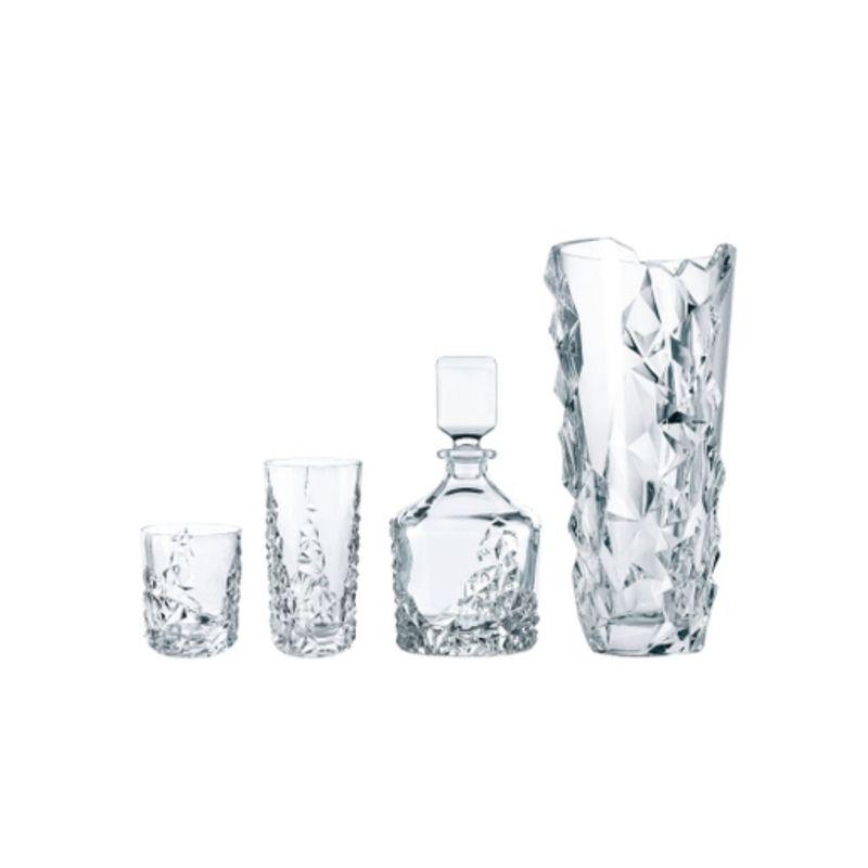 Nachtmann Sculpture Whiskey Tumbler, Set of 4,12.87 oz.