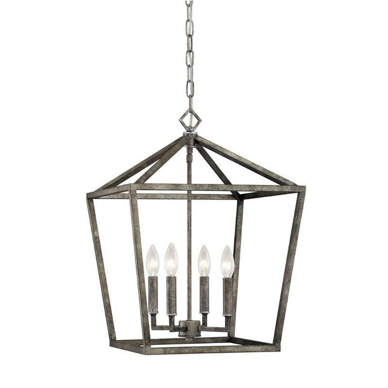 Millennium Lighting 4 - Light Pendant in  Antique Silver