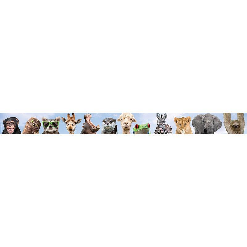 Teacher Created Resources® Go Wild Animals Straight Border Trim, 35 Feet Per Pack, 6 Packs