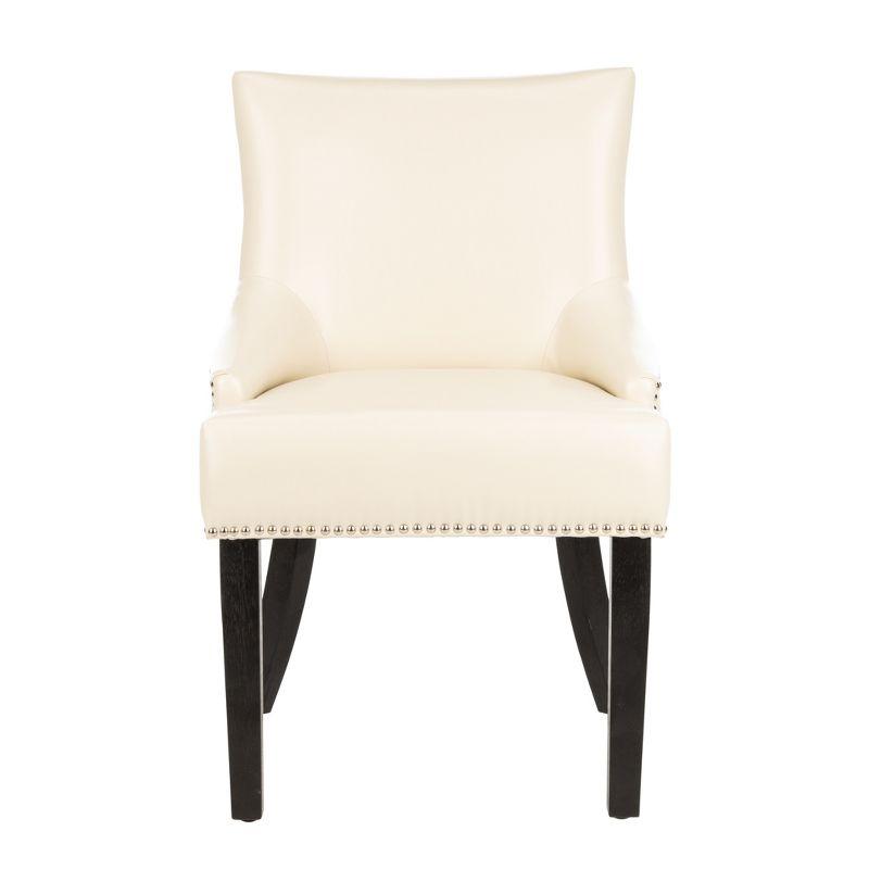 Lotus 19"H Side Chair (Set of 2) with Nail Heads  - Safavieh