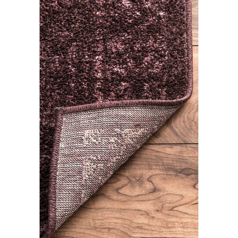 Nuloom Arlena Oriental/Persian 8x10 Indoor Area Rug for Living Room Bedroom Dining Room Kitchen, Burgundy/Pink