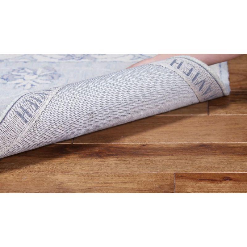 Micro-Loop MLP536 Hand Tufted Indoor Area Rug - Blue/Ivory - 9'x12' - Safavieh