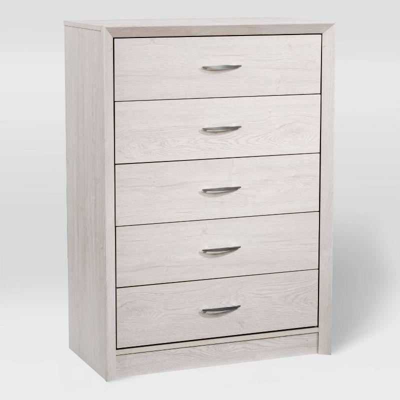 Tall Newport 5 Drawer Dresser - CorLiving
