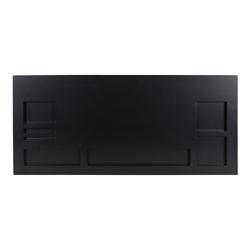 Kate and Laurel Briggs Rectangle MDF Computer Stand, 26x12x4, Black