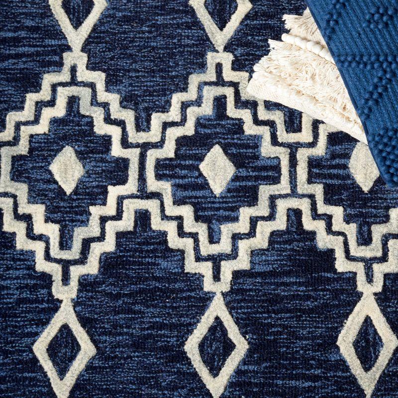 Union Rustic Abbigaile Hand Tufted Wool Southwestern Rug