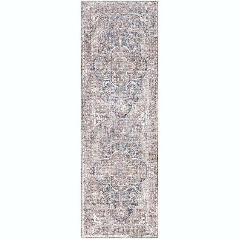 Mark & Day West Des Moines 2'7"x7'10" Runner Washable Woven Indoor Area Rugs Tan