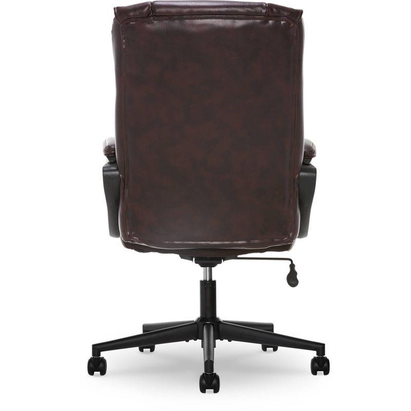 Style Hannah Office Chair Bonded Leather Comfort - Serta