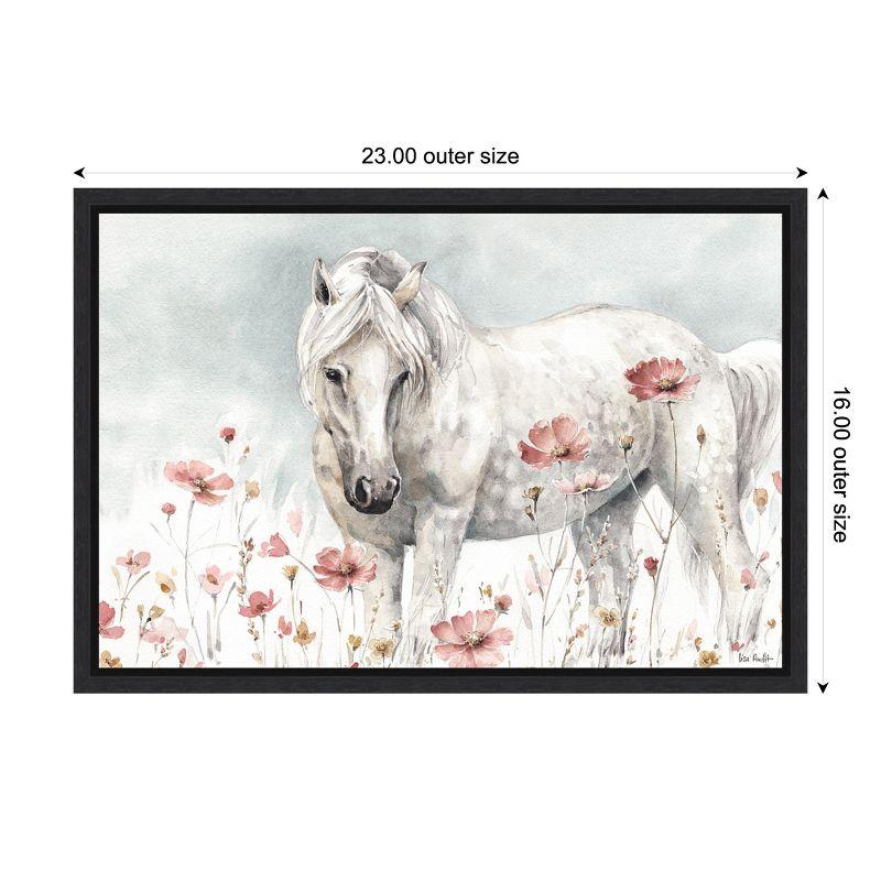 Amanti Art Wild Horses II by Lisa Audit Framed Canvas Wall Art