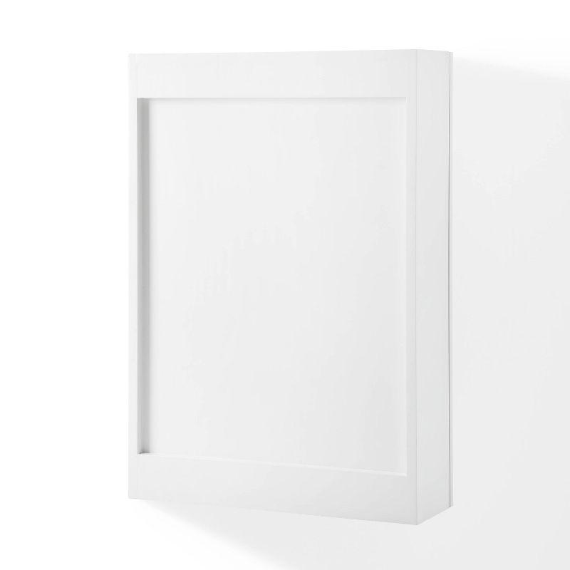 Crosley Savannah Medicine Cabinet White : Microfiber, Machine Washable, Non-Slip Backing