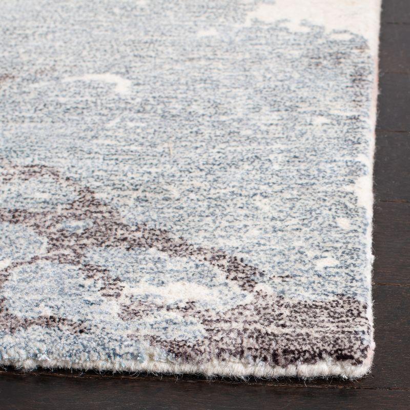 Restoration Vintage RVT112 Hand Tufted Indoor Runner Rug - 2'3"x8' - Grey/Ivory - Safavieh