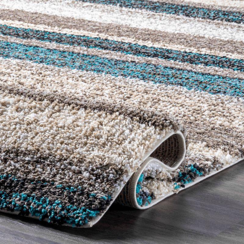 Drey Ombre Shag Area Rug - nuLOOM