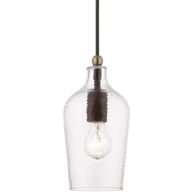 Livex Lighting Avery 1 - Light Pendant in  Bronze/Antique Brass