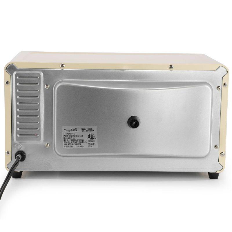 MegaChef 9L Electric Counter Top Toaster Oven in Cream