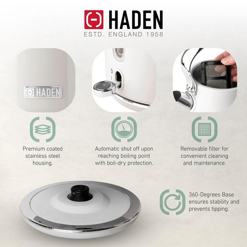 HADEN Heritage 1.7L Stainless Steel Tea Kettle