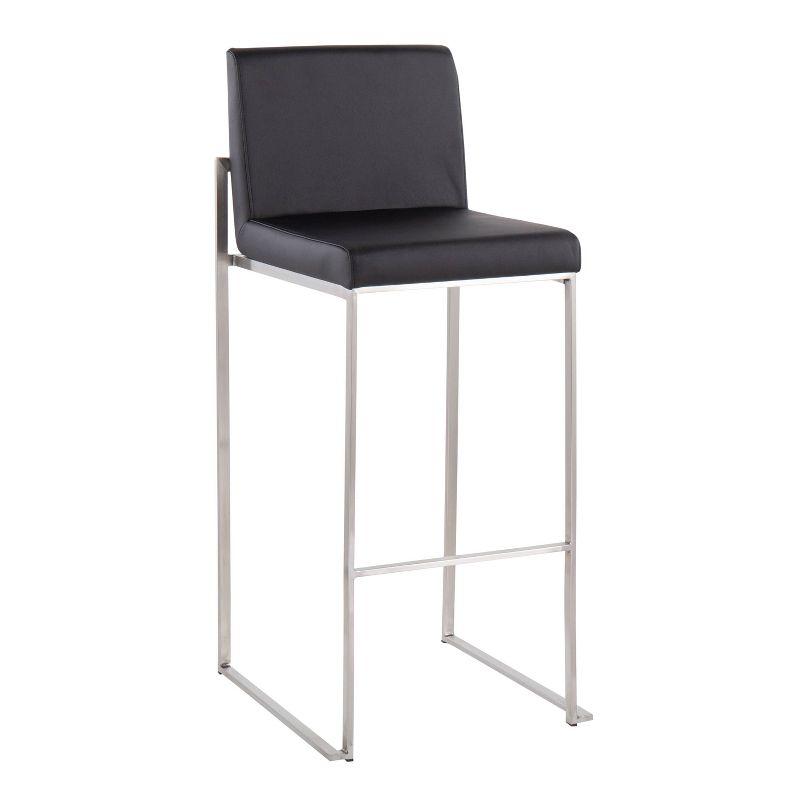 Rakowski Upholstered Counter Stool with Metal Frame