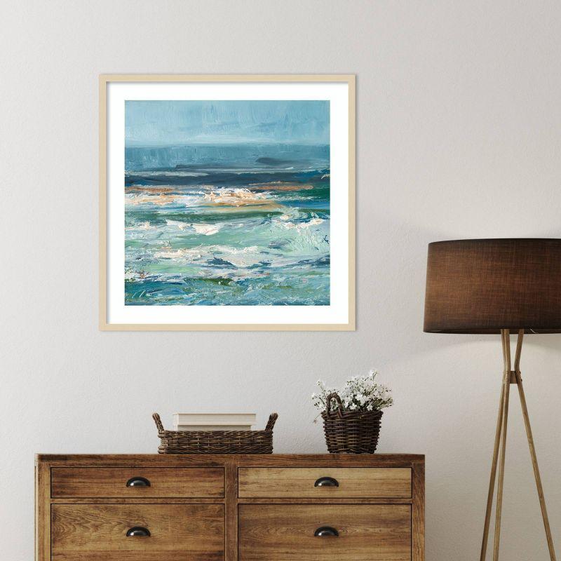 Amanti Art Pacific Whitecaps II by Ethan Harper Framed Wall Art Print