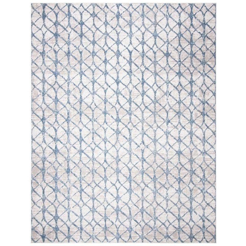Amelia ALA792 Power Loomed Area Rug - Grey/Blue - 8'9"x11'9" - Safavieh.