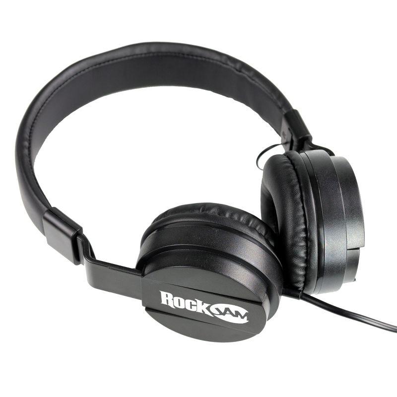 RockJam RJ720-SK 61 Key Keyboard Piano Kit with Keyboard Stand, Keyboard Bench, Sheet Music Stand & Lessons