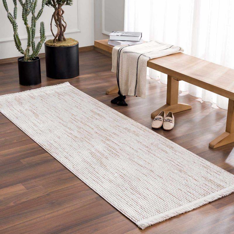 Hauteloom Rectangle Area Rug  Beige