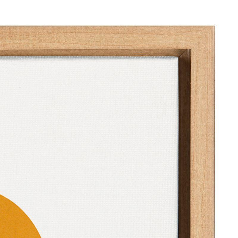 Kate and Laurel Sylvie Fruit Fiesta Framed Canvas by Maggie Stephenson, 18x24, Natural